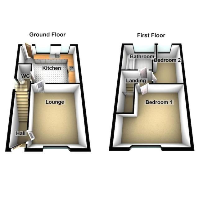 Cheerful 2-Bedroom Home With Off Street Parking بلاكبول المظهر الخارجي الصورة